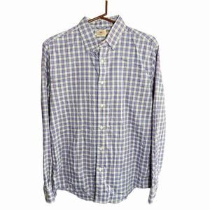 FAHERTY THE MOVEMENT SHIRT CHERRY HILL PLAID Men's L Career Preppy Prep Office